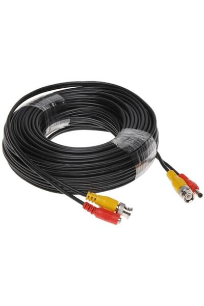 OEM Cablu sertizat pentru camere de supraveghere, BNC+DC, 20 metri