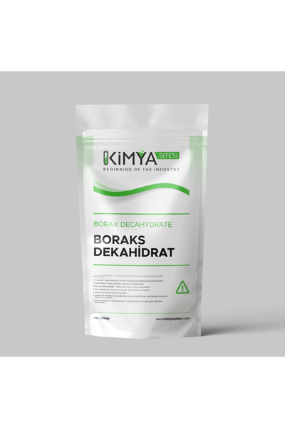 kimyasitesi Boraks Dekahidrat (Sodyum Tetraborat Dekahidrat) 500GR