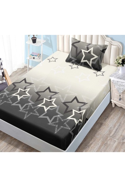 CHIRASO CHIRASO Elastic Bed Cover Set, Finet, 1 Person, 140x200cm and 1 Pillowcase 50x70cm