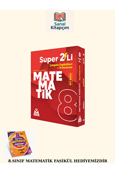 Örnek Akademi Yayınları Örnek Akademi 8.Sınıf Matematik Çalışma Defteri + Sor...