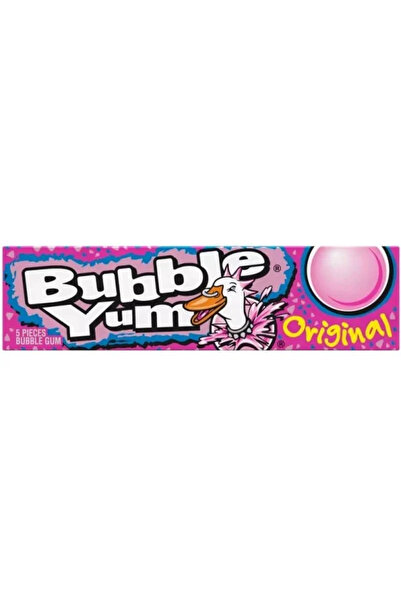 bubble yum Original Flavored Bubblegum 5 Pieces 40g
