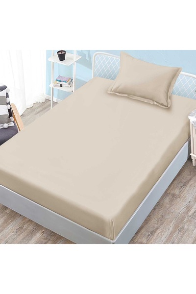 CHIRASO CHIRASO Elastic Bed Cover Set, Finet, 1 Person, 140x200cm and 1 Pillowcase 50x70cm, UNI