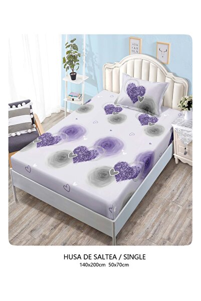 CHIRASO CHIRASO Elastic Bed Cover Set, Finet, 1 Person, 140x200cm and 1 Pillowcase 50x70cm