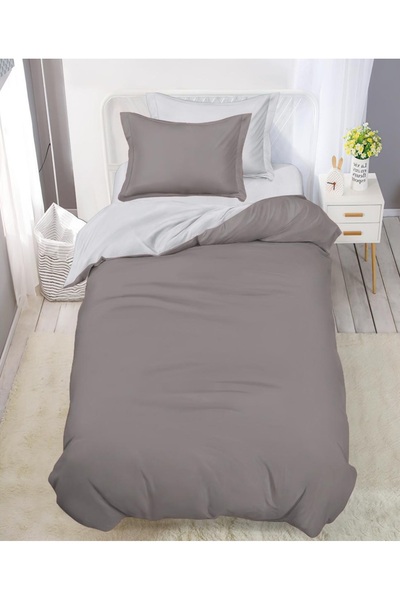 CHIRASO Double-Sided Bedding, Finet, ELASTIC Sheet 140x200 cm, Duvet Cover 160x200 cm, 2 Pillowcases