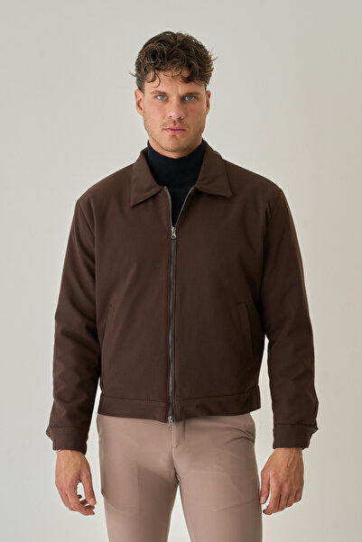 Rogyi Tekstil Нова колекция мъжка яке от велур с подплата от флис, модел Old Money Premium Relaxed Fit