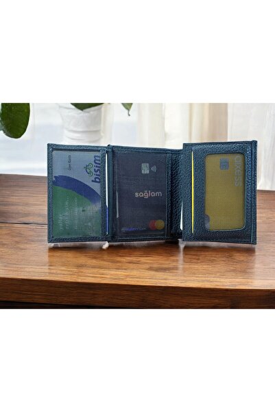 BY NAPPA Men's Genuine Leather Wallet 01490 Black