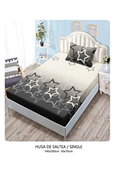 CHIRASO CHIRASO Elastic Bed Cover Set, Finet, 1 Person, 140x200cm and 1 Pillowcase 50x70cm