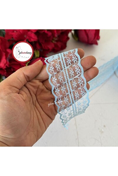 Gelincimherşey Полиестерна дантела с два реда, 5 метра