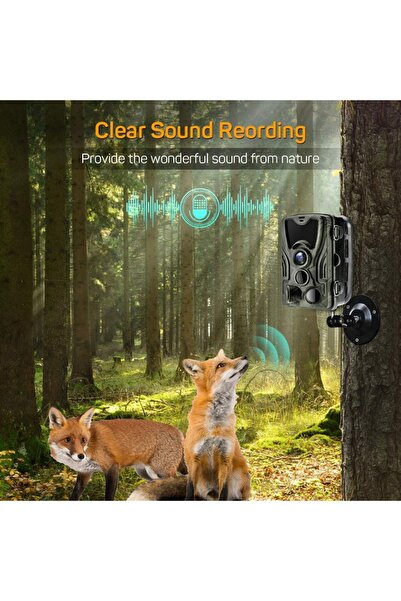 SUNTECH WIFI Hunting Camera, 801B-W, 24MP Photo, with 2.4'' Screen, 1080P, Video and Audio, IR 20m