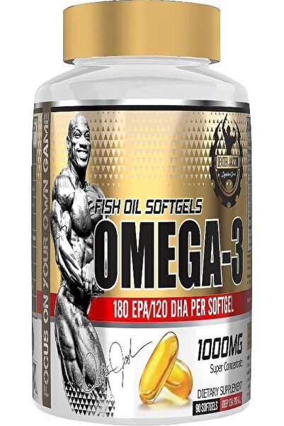 DEXTER JACKSON زيت السمك أوميجا 3، 1000 ملغ، 90 كبسولة هلامية، 90 حصة