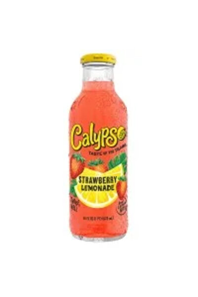 Calypso Strawberry Lemonade - lemonade with strawberry flavor 473ml