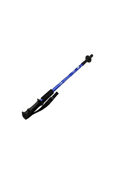 Energia Baston telescopic duralumin 3 step, pentru drumetii, albastru, plastic si aluminiu