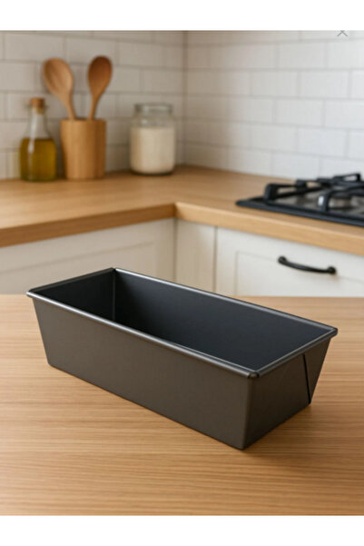 KUBİLAY قالب خبز مستطيل الشكل غير لاصق، قالب خبز للفرن، قالب فرن هوائي 35×11 سم