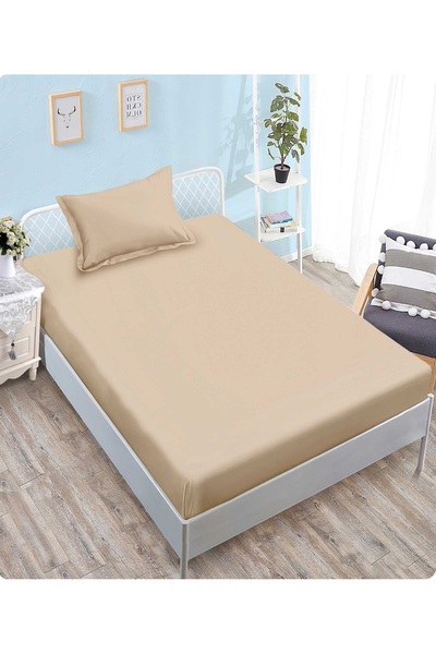 CHIRASO CHIRASO Elastic Bed Cover Set, Finet, 1 Person, 140x200cm and 1 Pillowcase 50x70cm, UNI