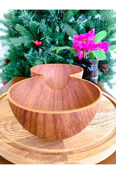 Madame Coco Oslo Two-Compartment Snack Bowl 25cm - 1 Piece
