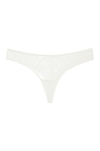 ESOTIQ Women's Thong Panties G-String Floral Lace & Cotton Lining | Marvela
