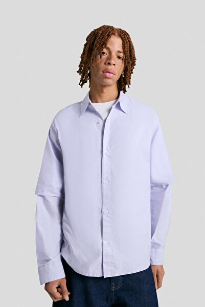 Bershka Oversize çift kollu gömlek