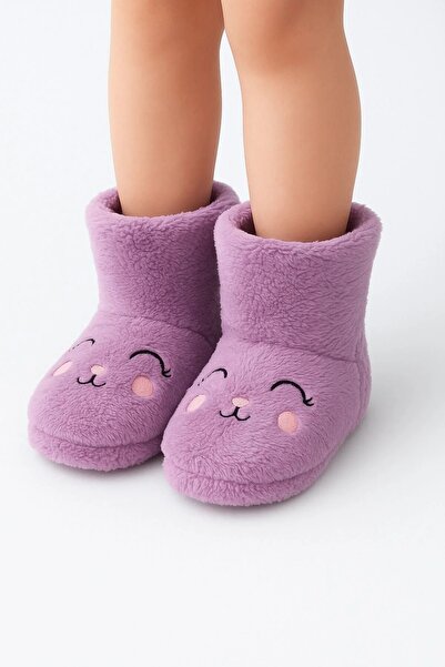 Deniz Terlik Μπότες για κορίτσια με μαλακό επένδυση από βελούδο | Παιδιά Panduf |