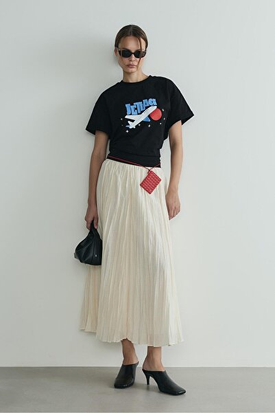 Suud Collection Black Jetlag Oversize T-Shirt