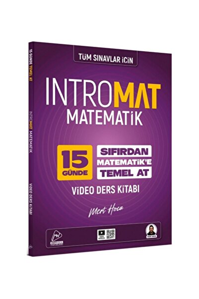 Karma Kitaplar Tüm Sınavlar İçin IntroMat Matematik Video Ders Kitabı - ŞANSL...