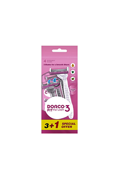 Dorco دوركو شفرات نسائي 3شفرة 3+1