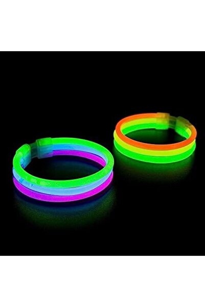 SKY TOUCH Glow in the Dark Glow Sticks Party Supplies 100 Pieces per Set