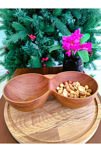 Madame Coco Oslo Two-Compartment Snack Bowl 25cm - 1 Piece