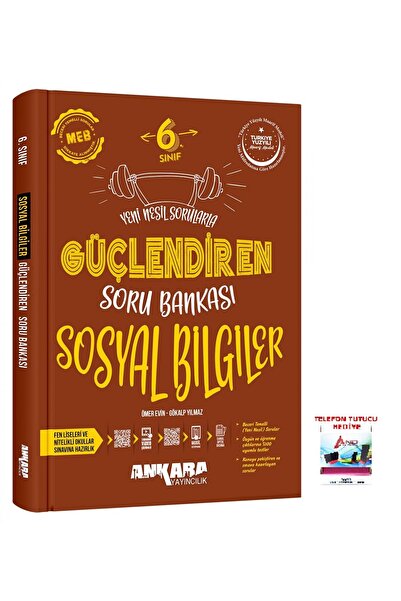 Ankara Yayıncılık 2025-2026 6. Sınıf Sosyal Bilgiler Yeni Nesil Sorularla Güç...