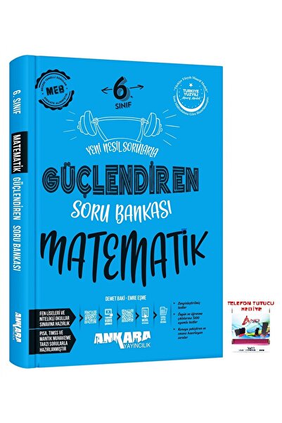 Ankara Yayıncılık 2025-2026 6. Sınıf Matematik Yeni Nesil Sorularla Güçlendir...