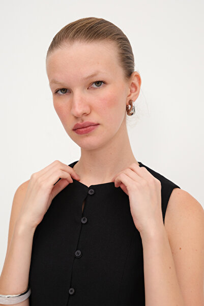 Addax Bisiklet Yaka Düğmeli Yelek Y7586