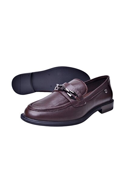 Mammamia Kadın Deri Loafer Ayakkabı D25KA-3800