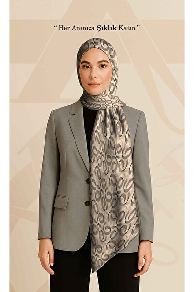 DESENİX Geometric Ring Patterned Shawl |   With the Elegant Touches of Modern...