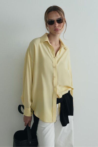Suud Collection Yellow Alessa Shirt
