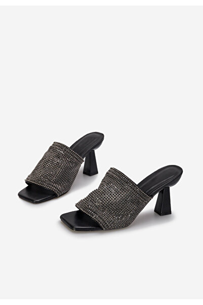 B T Shoes Γυναικείες Παντόφλες Azelia μαύρα