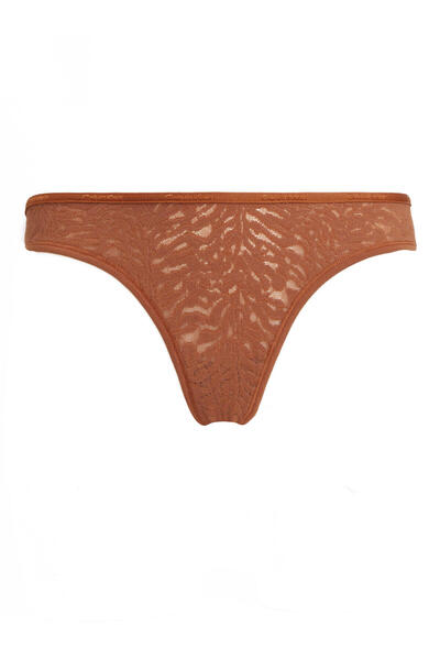 Calvin Klein BIKINI Kadın Bej Bikini Külot