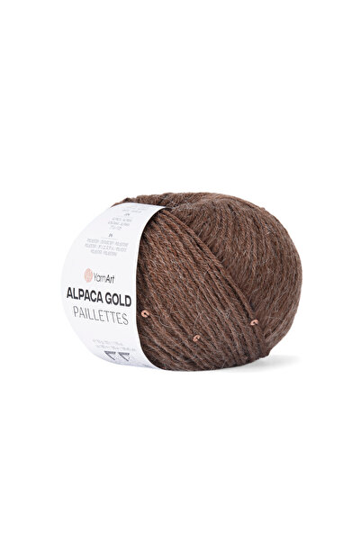 Yarnart Alpaca Gold Paillettes Pullu Örgü İpi 50 gr