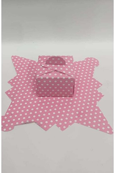 Nenya PEMBE PUANTİYELİ LOKUM KUTUSU