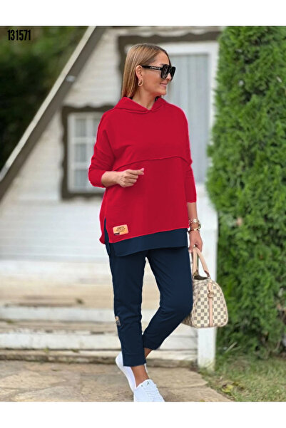 Valeria Butik TERS DİKİŞ DETAYLI İKİLİ TAKIM