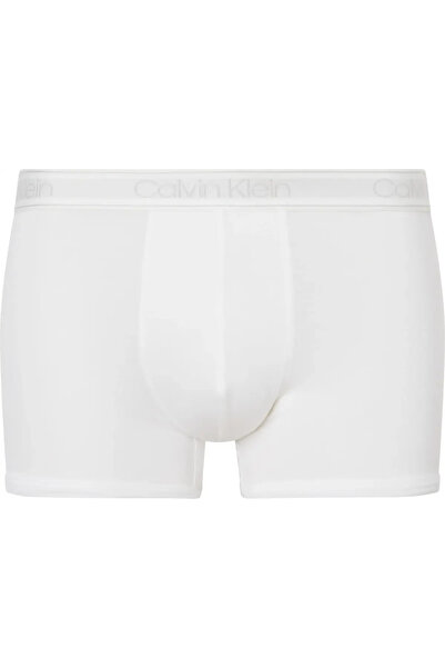Calvin Klein TRUNK Erkek Beyaz Boxer