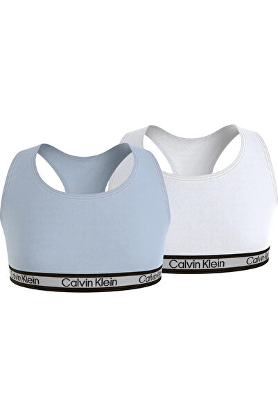 Calvin Klein 2PK BRALETTE Kadın Mavi Bralet