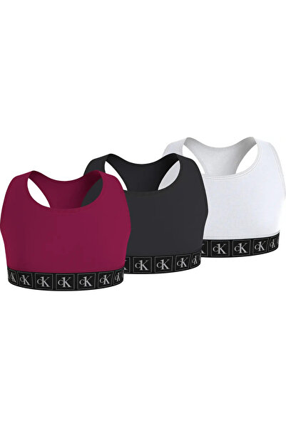 Calvin Klein 3PK BRALETTE Kadın Siyah Bralet