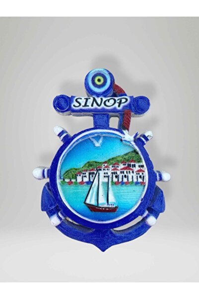 Mundy SİNOP Temalı Polyester Magnet Buzdolabı Süsü