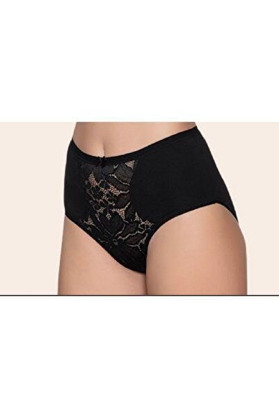 Belinay Kadın, Yüksek Bel 4'lü Külot, Siyah