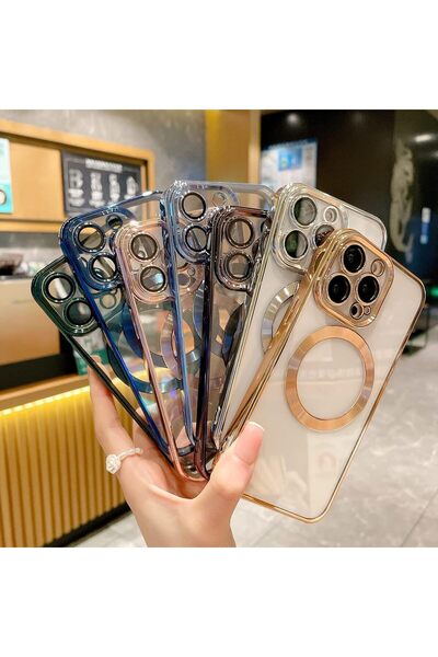 Generic جراب متوافق مع iPhone 11 Pro Max مقاس 6.5 بوصة - غطاء مغناطيسي شفاف م...