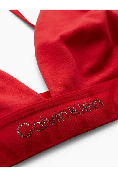Calvin Klein LGHT LINED TRIANGLE Kadın Kırmızı Sütyen