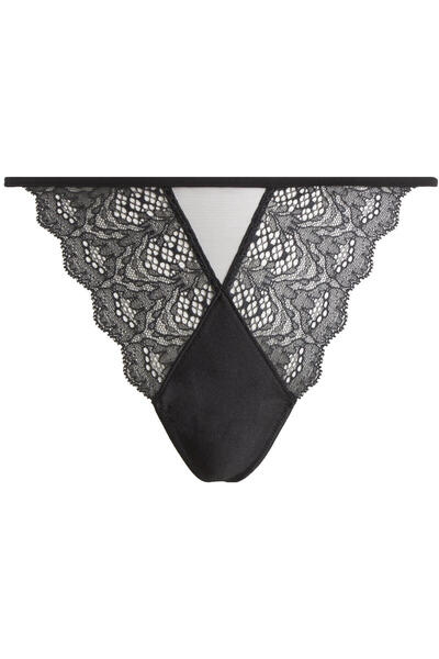 Calvin Klein STRING THONG Kadın Siyah Tanga