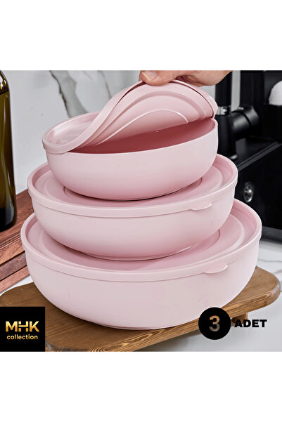 MHK Collection Set of 3 Round Storage Containers