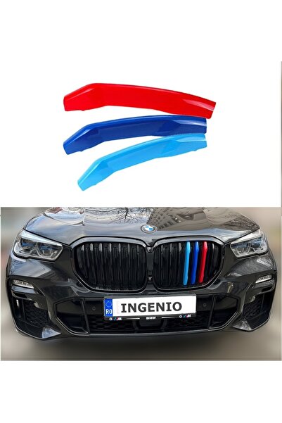 INGENIO Set Ornamente Plastic 3 Culori Grila M Power M Tech compatibil cu BMW...