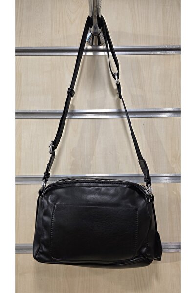 DSN SHOES & BAGS Dsn Double Compartment Zippered Crossbody Women's Shoulder Bag