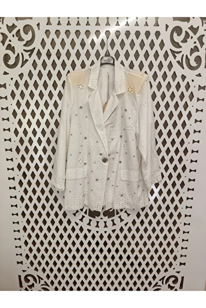Dressing Room İtalyan Taşlı Büyük Beden Brode Ceket